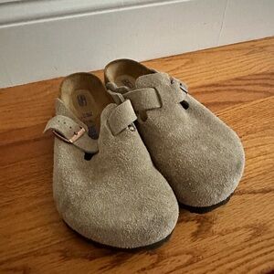Birkenstock Boston Clog Taupe 38